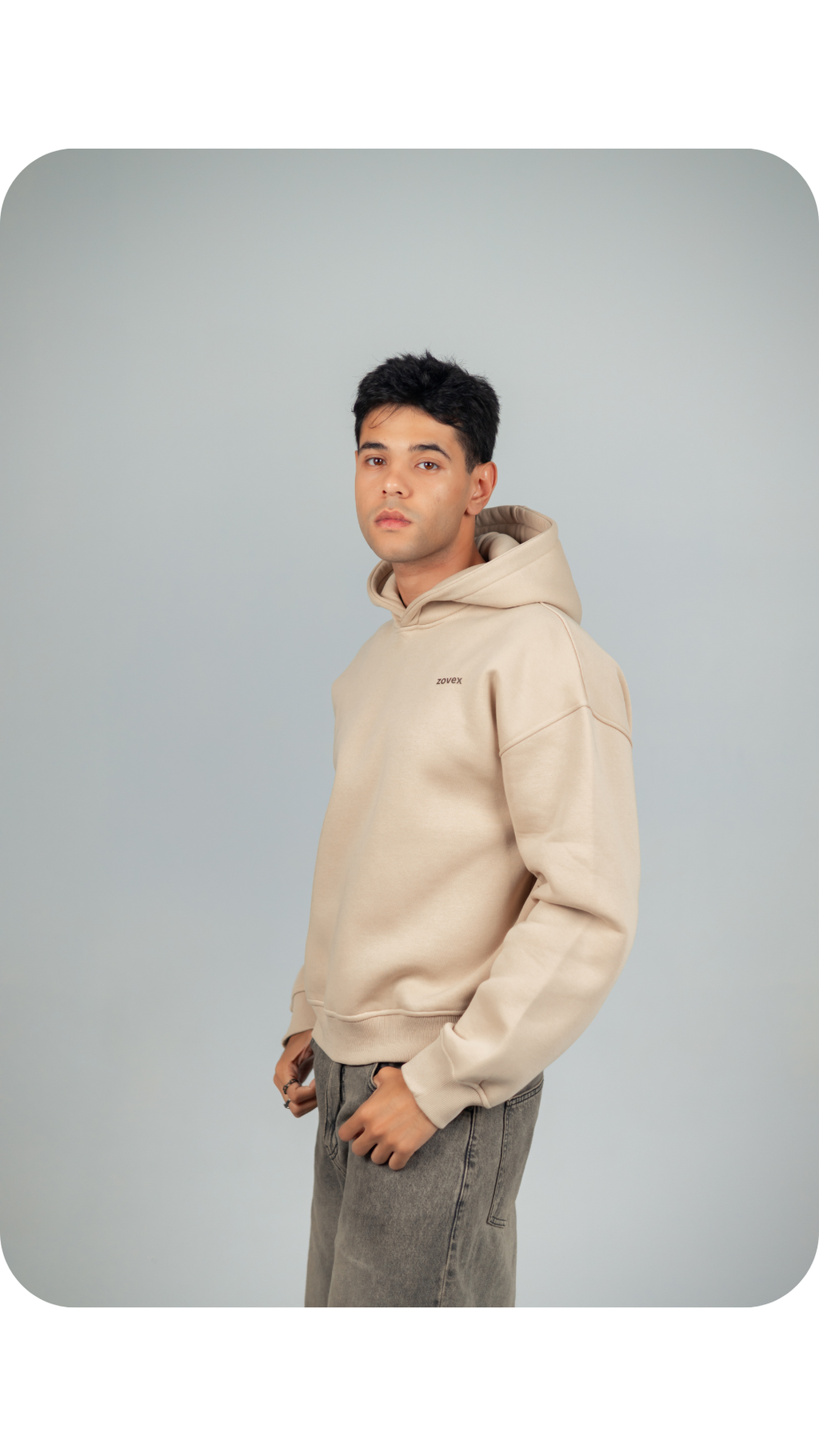 Hoodie (Beige)