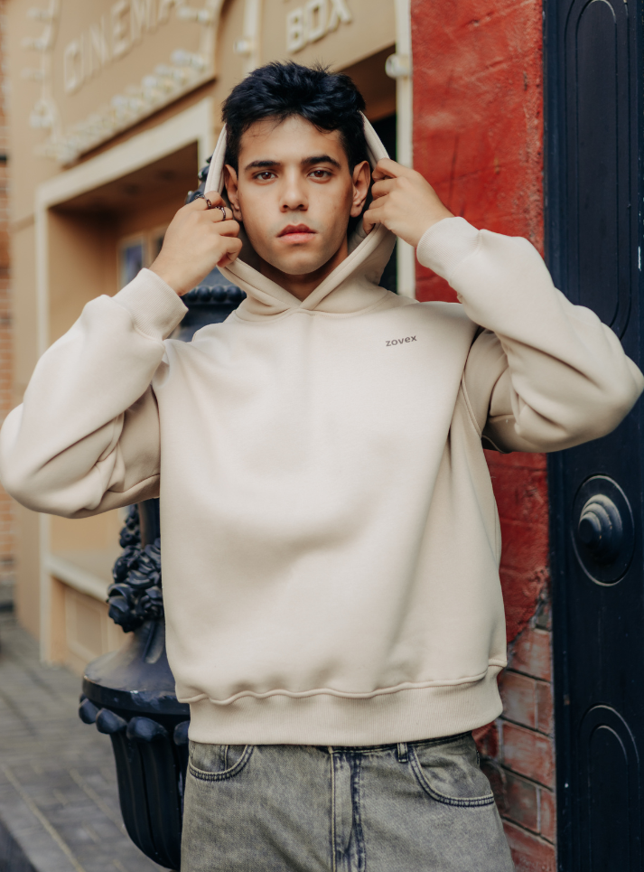 Hoodie (Beige)